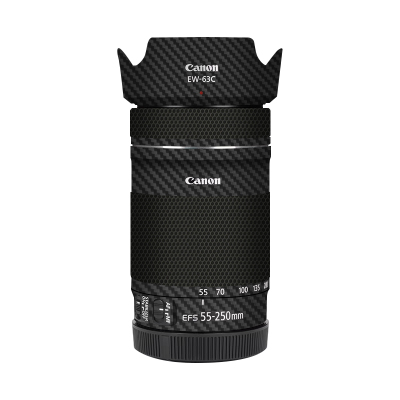 漫步驴适用于佳能EF-S55-250f4-5.6ISSTM三代镜头保护贴膜贴纸3M