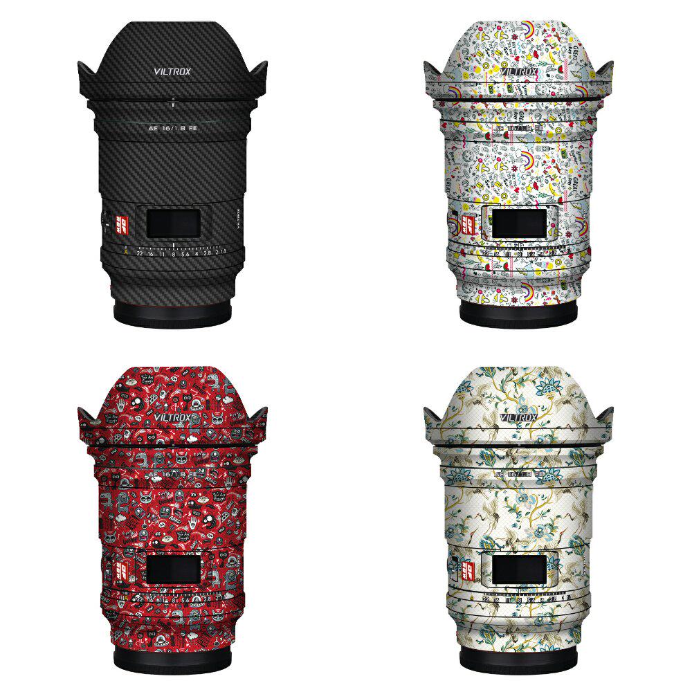 漫步驴适用于唯卓仕16f1.8索尼口镜头保护贴纸贴纸改色无痕背胶