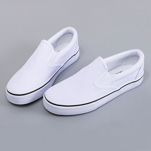 新款帆布鞋男女士懒人鞋一脚蹬休闲驾车小白鞋工作鞋手绘鞋学生鞋