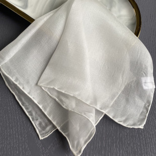 扎染蜡染草木染植物染围巾水拓画丝巾DIY手绘洋纺真丝手帕手工边