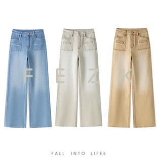 comfort•几何线条设计 莱赛尔天丝织造舒适直筒FS008 keep FEZK