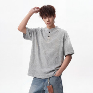 新款 半袖 重磅美式 t恤男美式 无影墙上衣 短袖 曼巴棉280g2026春夏款