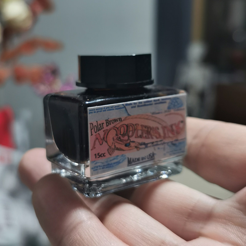 누들러 잉크 15ML 북극곰 브라운 아메리칸 잉크 누들러 잉크 앨리게이터 그린