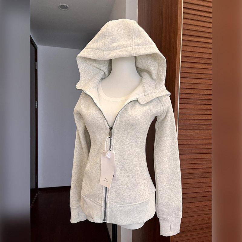 修身外套女款正肩卫衣春秋季衣服卫衣/绒衫