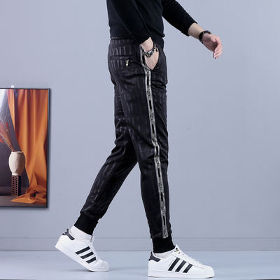 欧洲站2025秋季新款男士休闲裤