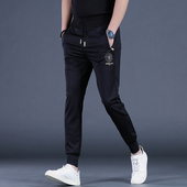 男士 高端加绒男裤 冬季 卫裤 2025新款 男款 长裤 加厚休闲裤 束脚运动裤