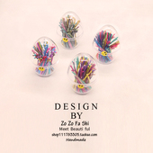 ins简约少女彩色一字夹发夹刘海夹碎发边夹发卡网红风卡子头饰女