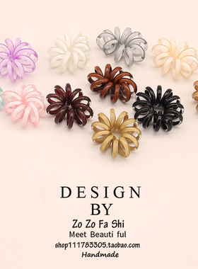 新款小号发绳女扎头简约气质头绳无痕电话线发圈高弹力皮筋头饰品