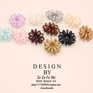 新款 小号发绳女扎头简约气质头绳无痕电话线发圈高弹力皮筋头饰品