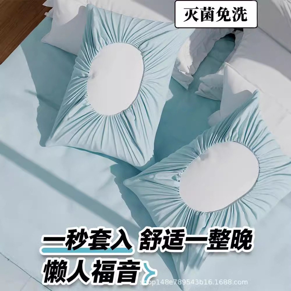 一次性枕套枕头巾隔脏旅行双人酒店火车卧铺旅游用品便携枕套