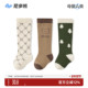 尼多熊宝宝长筒袜秋冬棉袜婴儿长袜松口不勒腿儿童袜子春秋不过膝