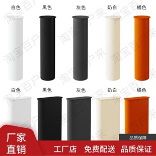 金属餐桌岛台桌腿支架单边桌子腿吧台梳妆台支撑柱罗马柱茶台底座