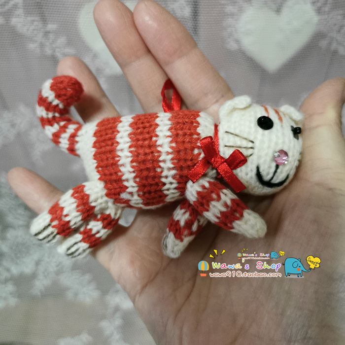 ACC玩偶孤品针织手工零钱包