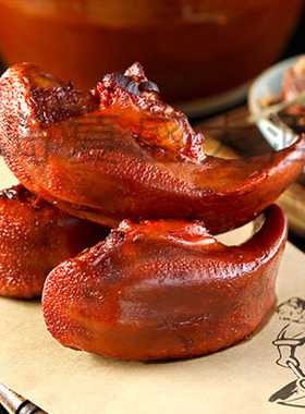 美食送爸爸下酒菜流亭猪蹄猪口条秘制酱货青岛特产凉菜卤味零食