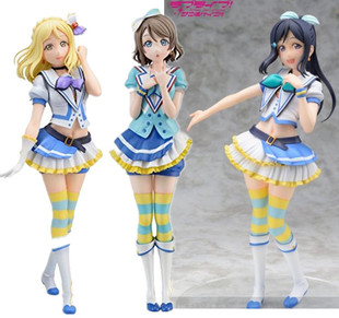 【现货】世嘉 Lovelive!松浦果南 渡边曜 小原鞠莉 景品手办日版