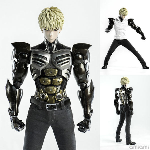 【现货】threezero 一拳超人  魔鬼改造人 杰诺斯 日版手办摆件