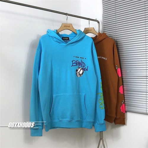 嬉皮笑脸创意恶搞怪时尚休闲薄款连帽衫十字架卡通漫画男女棉卫衣