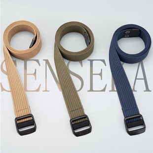 男士皮带休闲户外军训徒步尼龙战术帆布编织裤腰带宽女款学生夏季