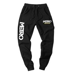 steam地铁离去逃离METRO米勒射击游戏周边小脚卫裤子男女休闲长裤