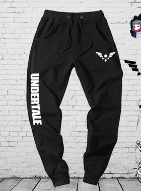 传说之下snas动漫周边小脚裤卫裤子男女休闲长裤运动裤纯棉束脚裤