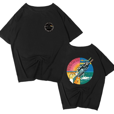 摇滚青少年T恤短袖乐队pinkfloyd平克弗洛伊德男女纯棉休闲半截袖