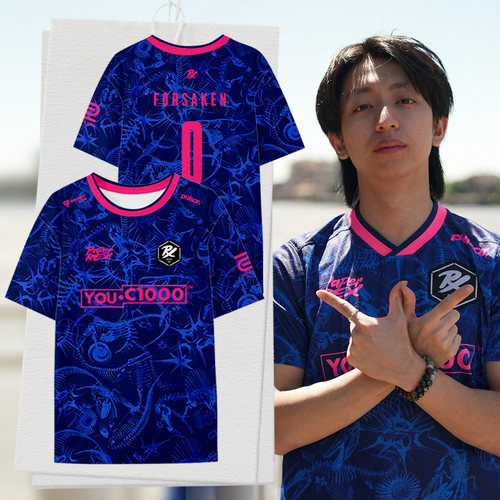 26-27赛季PRX战队服恐龙速干T恤