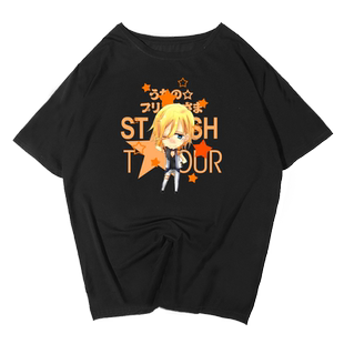 歌之王子殿下神宫寺莲来栖翔动漫周边短袖T恤衫男女半袖纯棉衣服