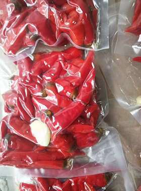 邵阳新宁特产正宗老坛手工自制泡椒红辣椒500g海椒老坛酸辣椒