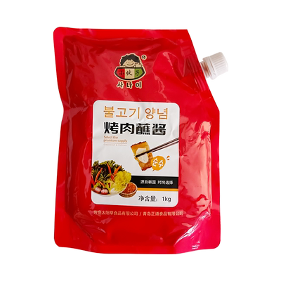 韩式烧烤料小伙子烤肉蘸酱1kg