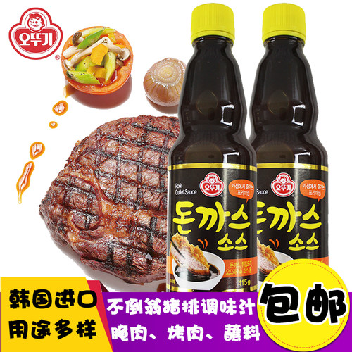 猪排汁不倒翁韩国调味酱进口
