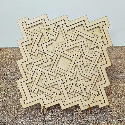 puzzle木质拼图木制烧脑超高难度乱