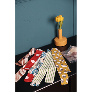 清晓润~用来搭配衣服发带飘带头巾装饰