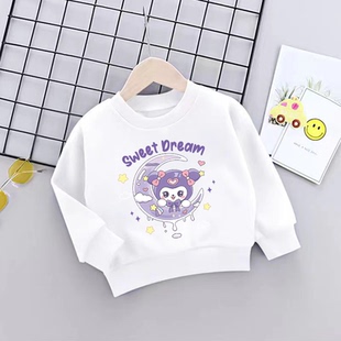 童装男女童加绒/不加绒卫衣2025秋冬季新款儿童休闲上衣宽松秋款