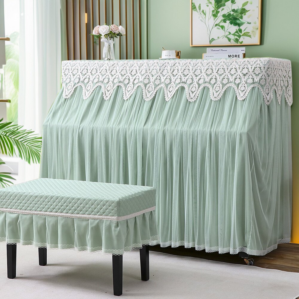 钢琴防尘罩盖布全罩开机不取钢琴凳套罩轻奢北欧琴罩雅马哈通用