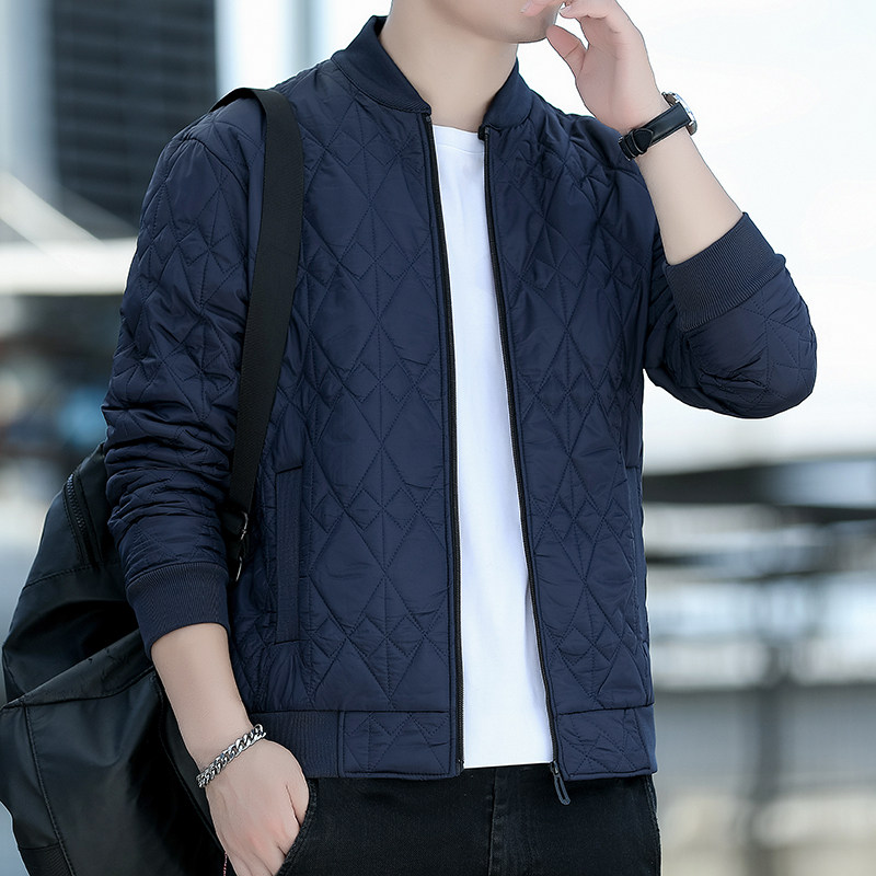 秋冬新款棒球服加绒加厚保暖夹克