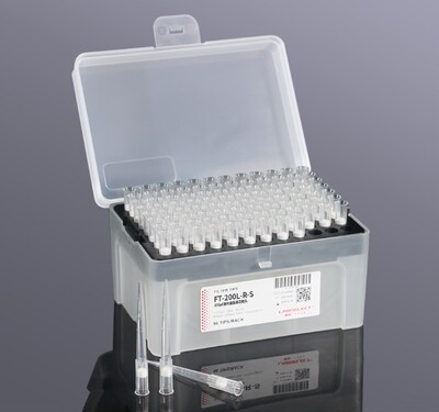 LABSELECT FT-200L-R-S 200u 加长盒装滤芯吸头 无酶灭菌 96支/盒