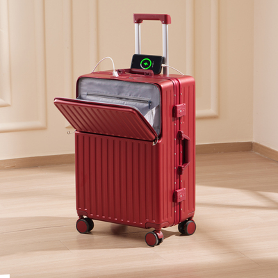 红色行李箱结婚2026新款陪嫁箱婚礼用箱子新娘嫁妆箱24寸旅行箱女
