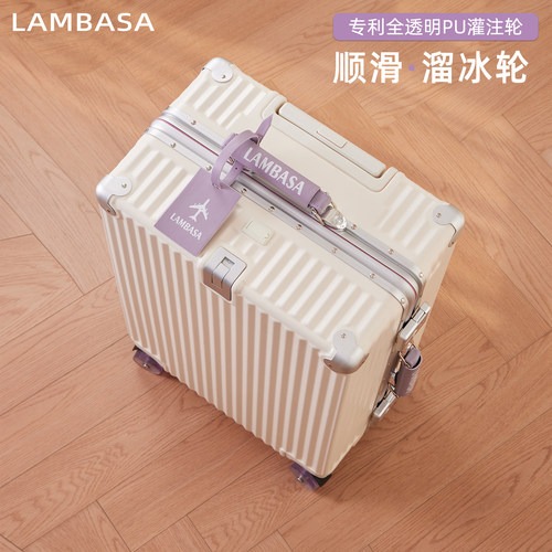 2026新款行李箱女20寸女生高颜值铝框旅行箱可登机箱子24密码箱28