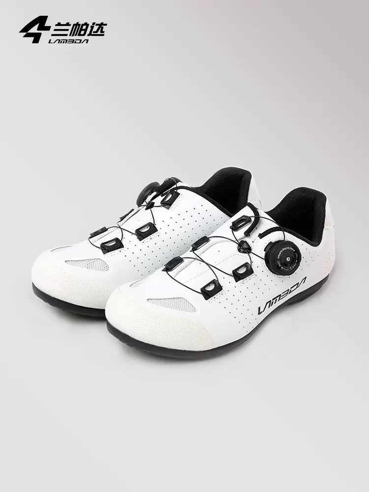 兰帕达新款无锁骑行鞋男女款助力非锁公路车山地自行车单车鞋锋克