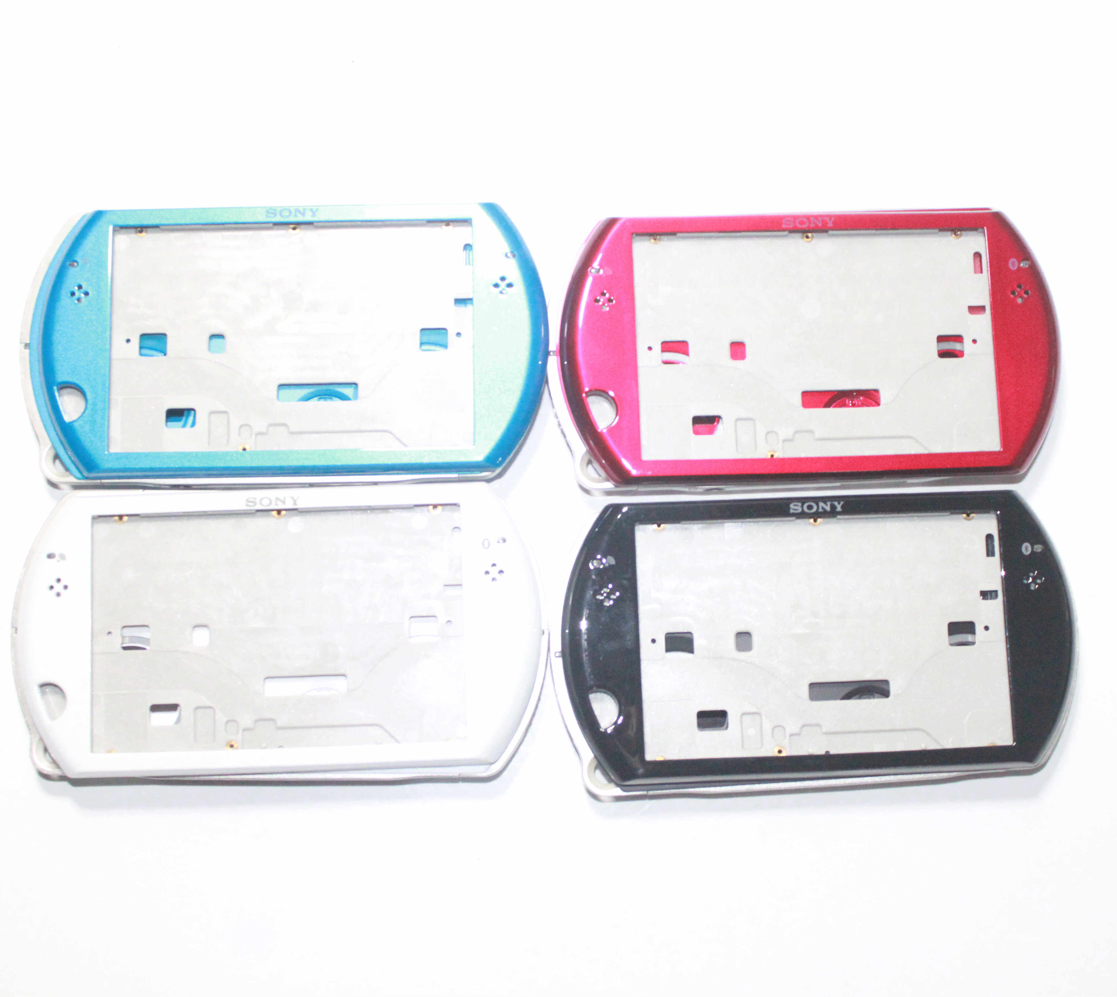 PSP GO外壳 机壳 PSP GO游戏机替换壳 带全套按键 配件 贴纸包邮