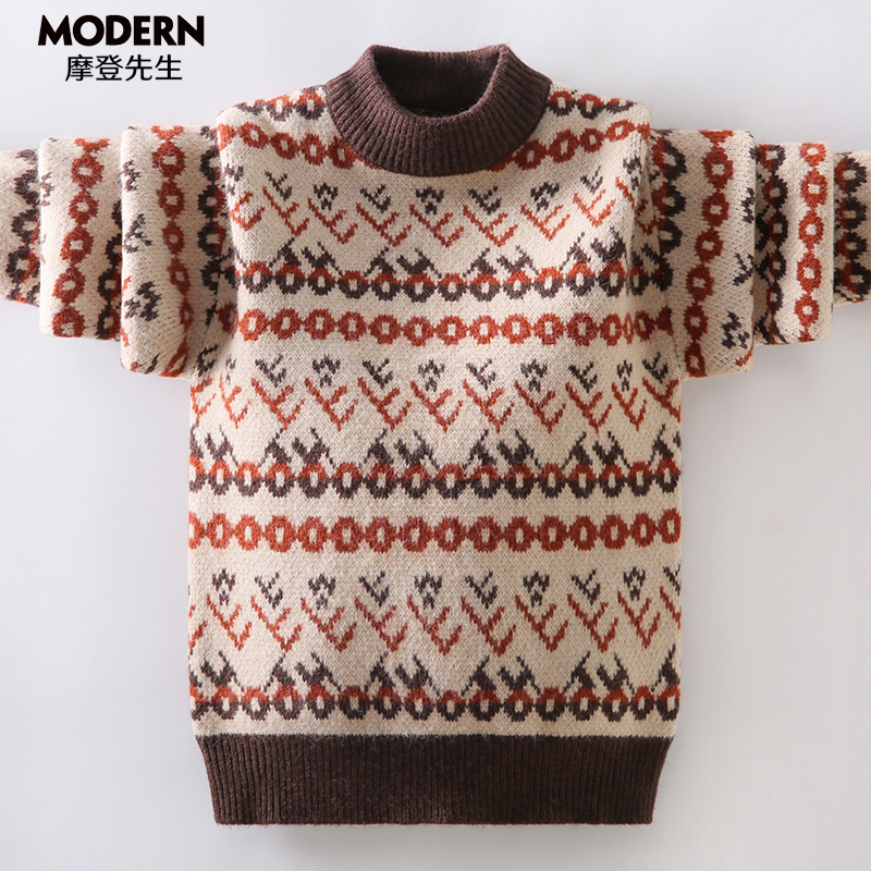 加绒加厚2025年新款洋气风毛衣