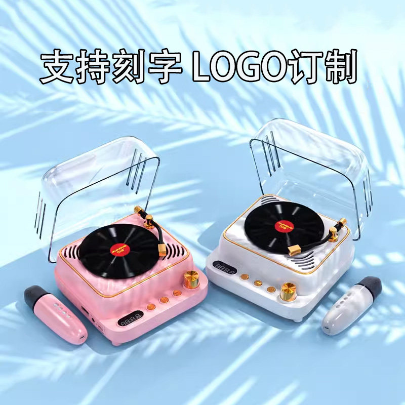 黑胶唱片机蓝牙音响迷你K歌小音响创意精致高档生日礼物生女生怎么样,好用不?
