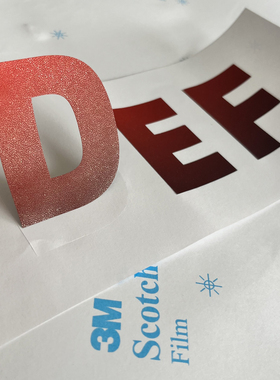 3M车贴灰胶白胶膜可移反光膜IJ1120集装箱2008巡边喷刻地贴玻璃墙