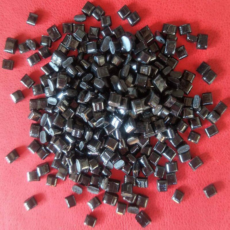 PC高光黑色再生料 注塑级 防火V0黑色环保PC粒子高流动PC颗粒