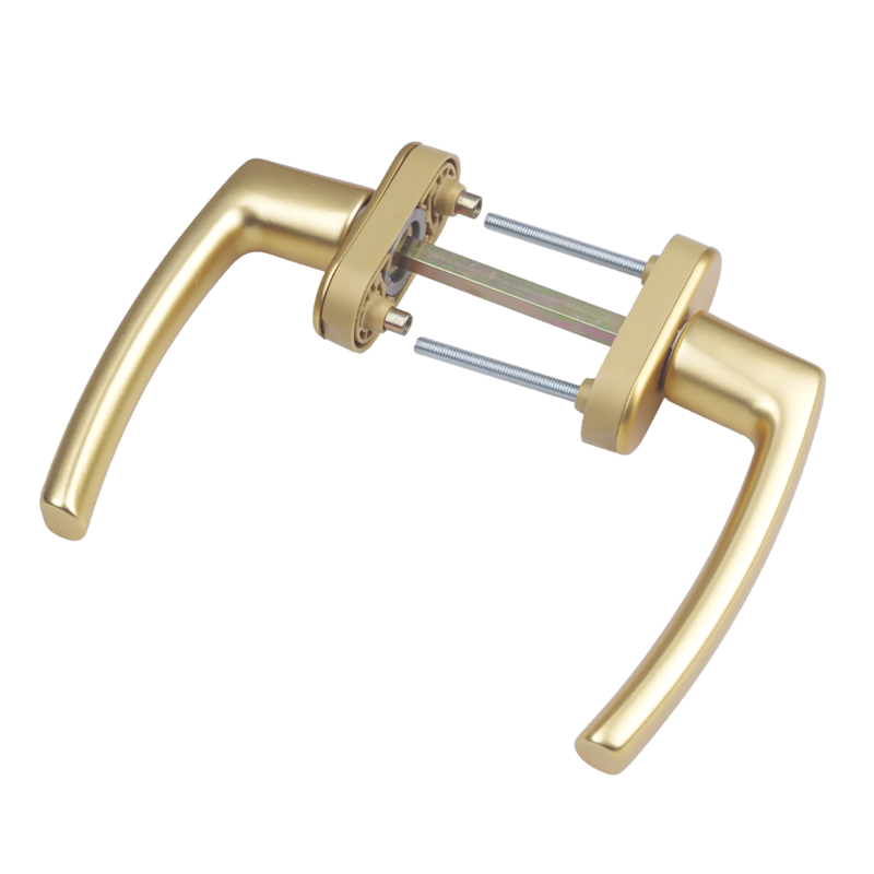 roto德国诺托塑钢双面执手阳台门对穿执手断桥铝门锁诺托门窗五金