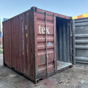 二手集装箱3米货柜10尺集装箱移动仓库海运柜工具箱铁皮柜子出售