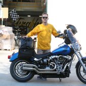 哈雷改装 THRASHIN全段2出2高性能排气M8软尾街霸路威ST肥仔突破DS