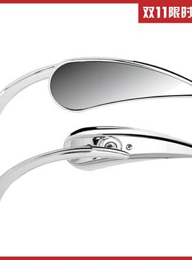 哈雷摩托车通用电镀后视镜 883滑翔突破阿伦奈斯黑色反光镜 现货