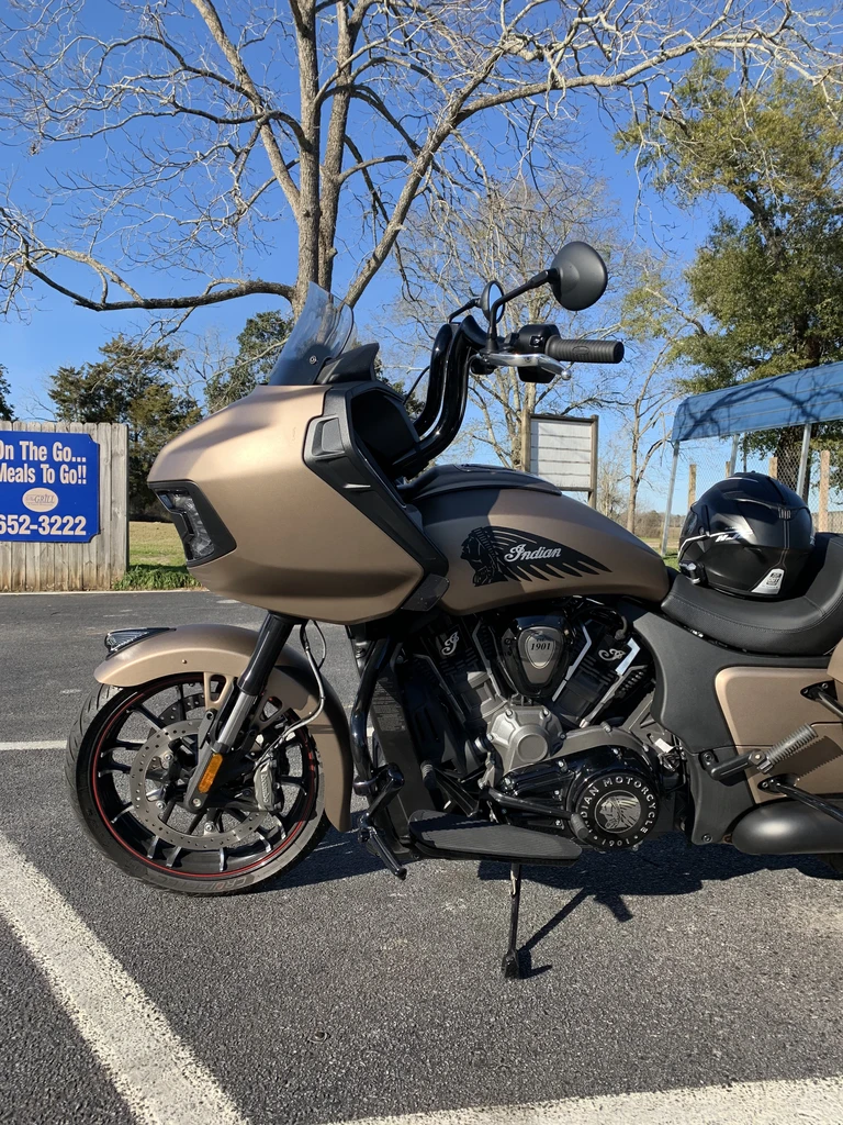 印第安酋长 黑马 改装加高龙头车把 羊角把