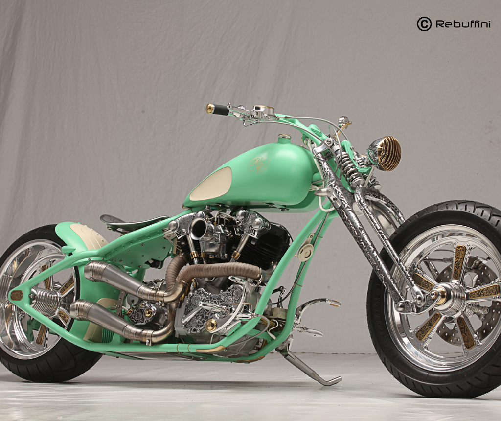 奥林斯弹簧头前叉避震高性能复古